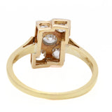 Edwardian Diamond Dress Ring in 18ct Gold & Platinum