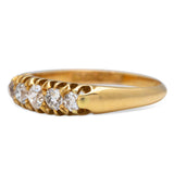 Victorian 18ct Gold Five Stone Diamond Ring